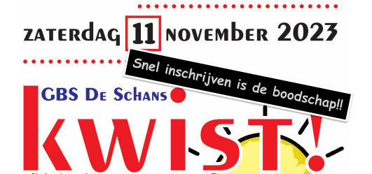 GBS De Schans kwist!